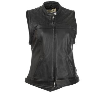 Women’s Leather Vest NWT